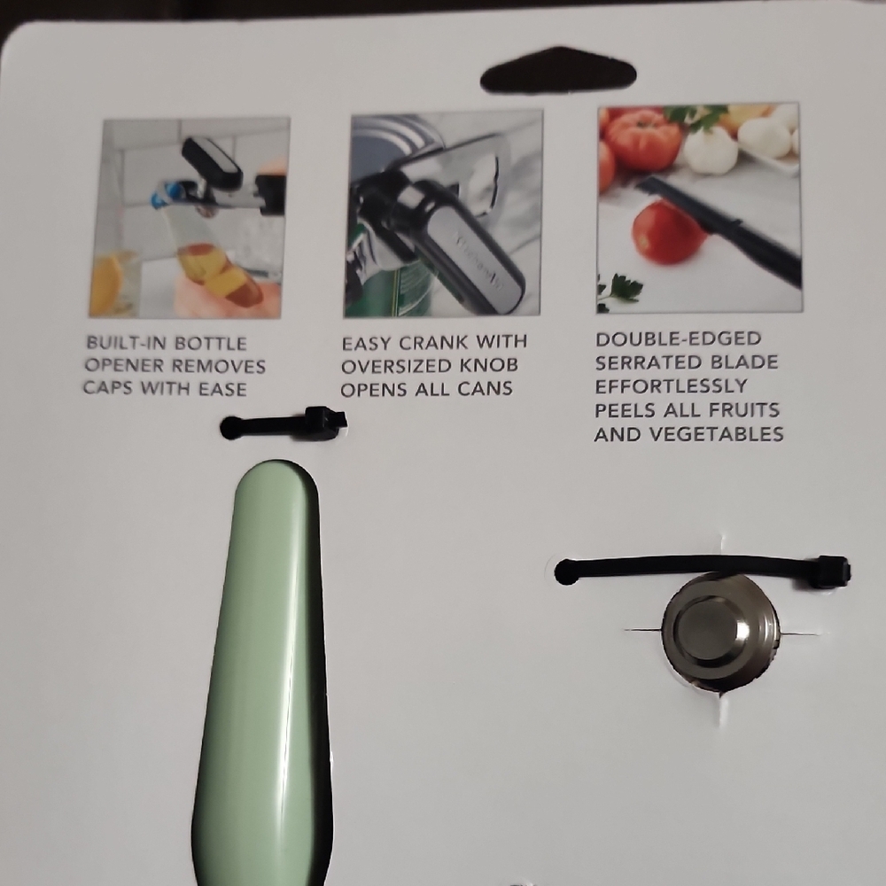 Brand New KitchenAid Mint Opener and Peeler Set - Picture 6 of 6